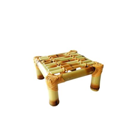 Aluguel de Banqueta Decorativa de Bambu 20x20x10cm