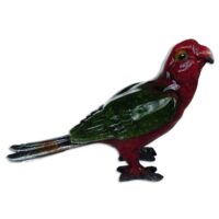 Aluguel de Pássaro Decorativo Vermelho 15cm