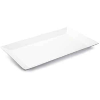 Aluguel de Travessa Retangular em Porcelana