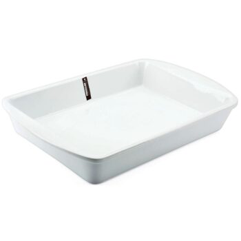 Aluguel de Travessa Retangular em Porcelana