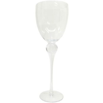 Aluguel de Decor Tulipa com Pé Alto de Vidro