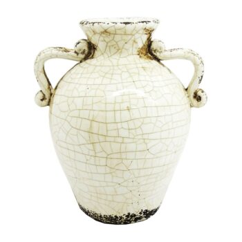 Aluguel de Vaso Decorativo de Cerâmica Branco