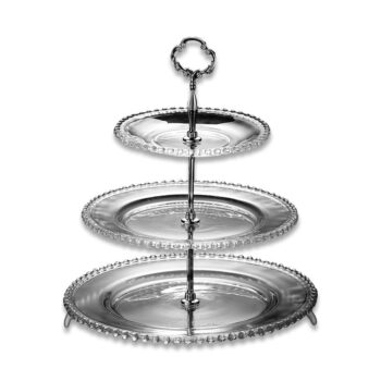 Aluguel de Prato Pear 3 Andares em Cristal