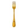 Aluguel de Garfo de Mesa Dourado