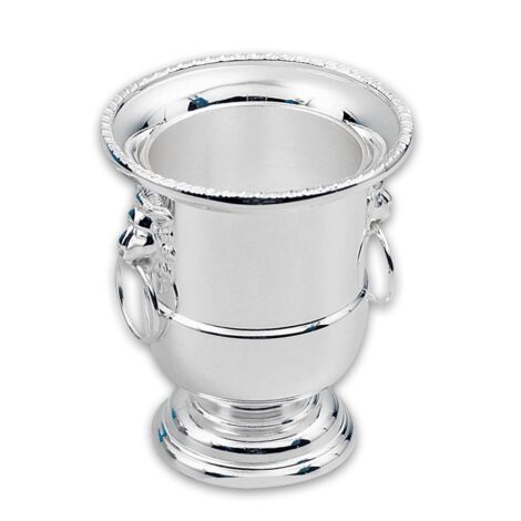 Aluguel de Vaso Decorativo Prata 8cm