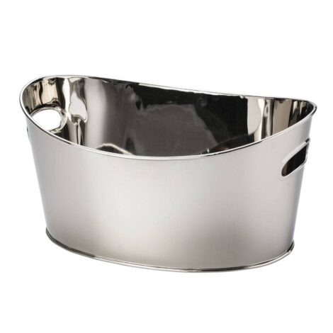 Aluguel de Champanheira em Inox Niquelada 38x28x19cm