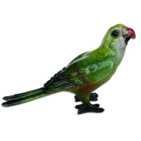 Aluguel de Pássaro Decorativo Verde 15cm