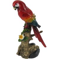 Aluguel de Pássaro Decorativo Vermelho 22cm