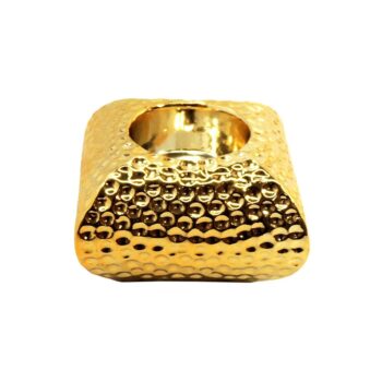 Aluguel de Porta Vela Quadrada Dourada