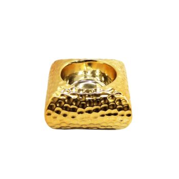 Aluguel de Porta Vela Quadrada Dourada