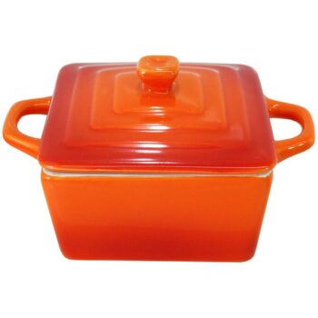 Aluguel de Finger Caçarola Quadrada Laranja