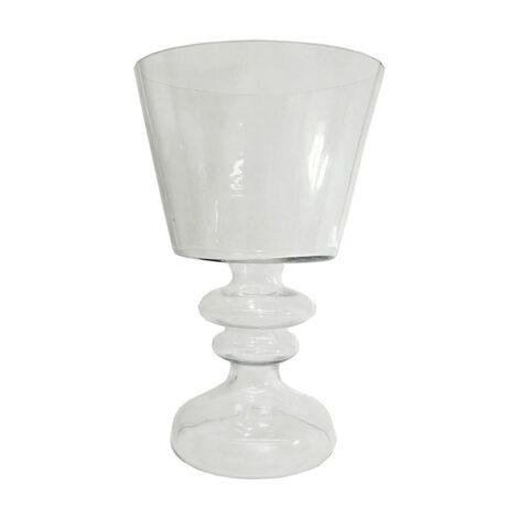 Aluguel de Decor Taça em Vidro com Pé 39x26cm