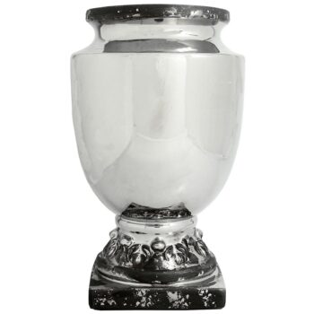 Aluguel de Vaso de Cerâmica Prateado
