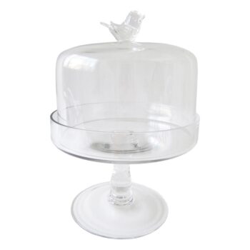 Aluguel de Prato Bird com Pé e Cúpula