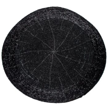 Aluguel de Sousplat Miçanga Preto