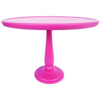 Aluguel de Prato com Pé Pink