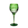 Aluguel de Taça de Vinho Verde Lapidada