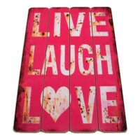 Aluguel de Placa Decorativa Live Laugh Love