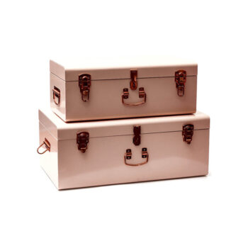 Aluguel de Maleta Rose com Cobre M 52x20cm