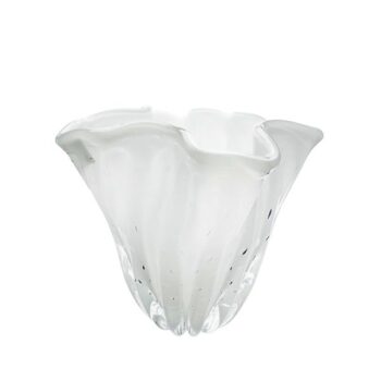 Aluguel de Vaso em Murano Branco
