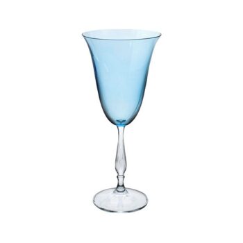 Aluguel de Taça de Vinho Azul Titanium