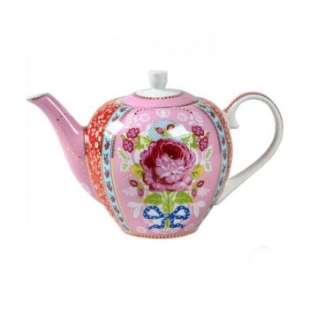 Aluguel de Bule de Café Rose Rosa Floral Pip Studio