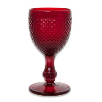 Aluguel de Taça de Água Bico de Jaca Vermelha