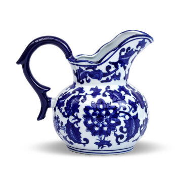 Aluguel de Jarra Branca e Azul