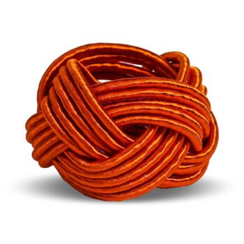 Aluguel de Anel de Guardanapo Cordão Laranja