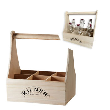 Aluguel de Caixa Kilner Madeira com Alça