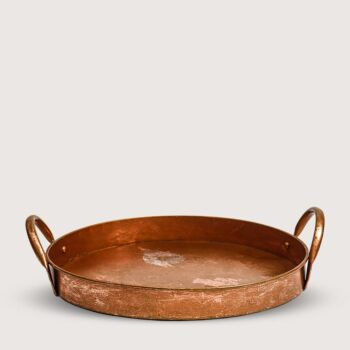 Aluguel de Bandeja Redonda Cobre G