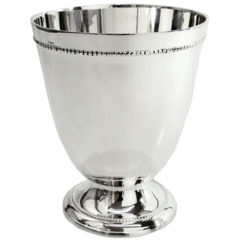 Aluguel de Cachepot Liso Prata