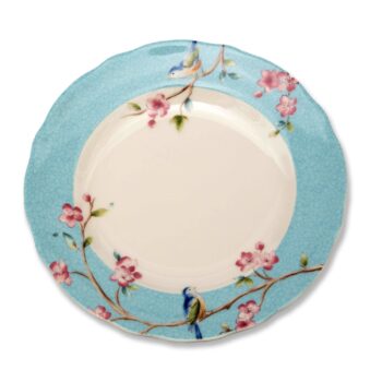 Aluguel de Prato de Mesa Floral Passarinho