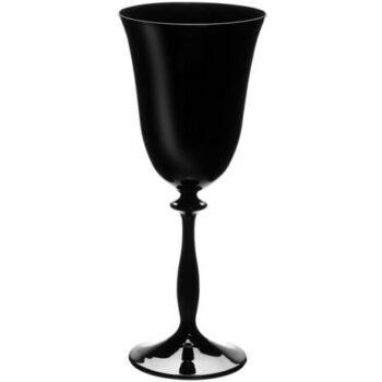 Aluguel de Taça de Vinho Tinto Ecol em Cristal Preta