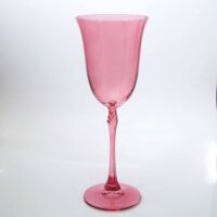 Aluguel de Taça de Água Ecol em Cristal Rosa 360ml