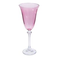 Aluguel de Taça de Vinho Rosa Titanium Alexandra 350ml