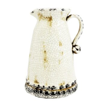 Aluguel de Vaso/Jarra Decorativo de Cerâmica Branco