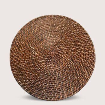 Aluguel de Sousplat em Rattan