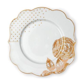 Aluguel de Prato de Sobremesa Royal White Pip Studio