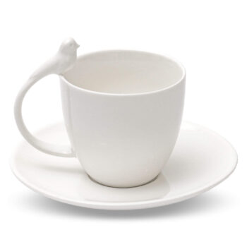 Aluguel de Xícara de Café com Pires Passarinho