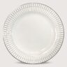 Aluguel de Prato de Mesa Risqué Borda Prata 26,5cm