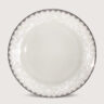 Aluguel de Prato de Mesa Borda Renda Prata