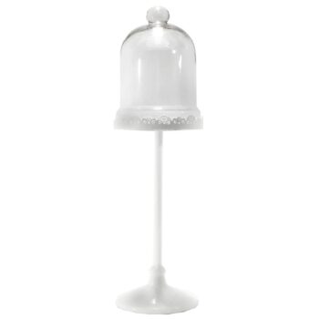 Aluguel de Prato Renda Dani Cupcake com Cúpula