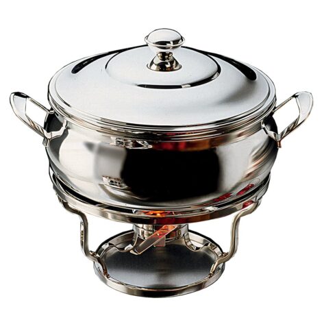 Aluguel de Rechaud com Panela e Aquecedor Prata 10L