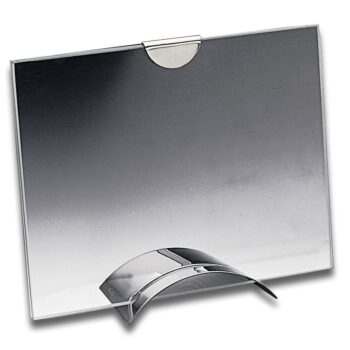 Aluguel de Porta Retrato Decorativo Prata e Vidro