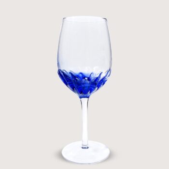 Aluguel de Taça de Vinho Gomos Azuis