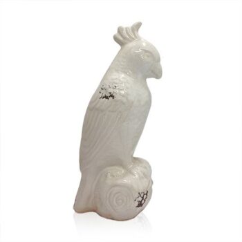 Aluguel de Cacatua Decorativa de Cerâmica Pérola