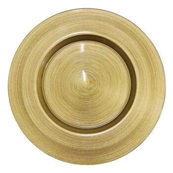 Aluguel de Sousplat Marrocom Ouro de Vidro