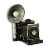Aluguel de Câmera Fotográfica Decorativa Vintage 18cm