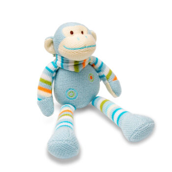 Aluguel de Macaquinho Decorativo Azul Tricô